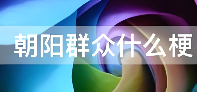 朝阳群众是什么梗(朝阳群众的影响力究竟有多大)