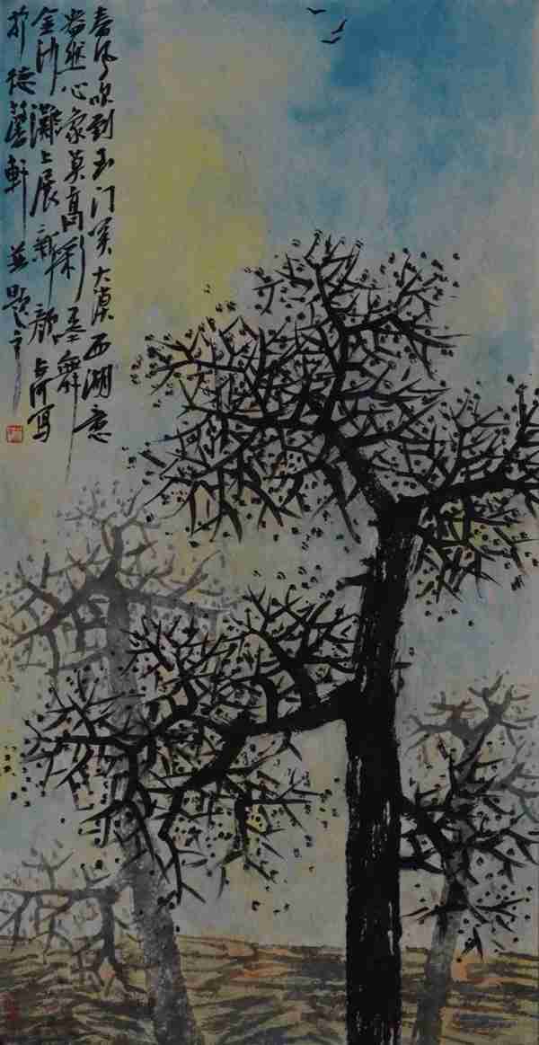 淄博美协副主席杨成河将在敦煌举办展览，提前看看这些作品如何？