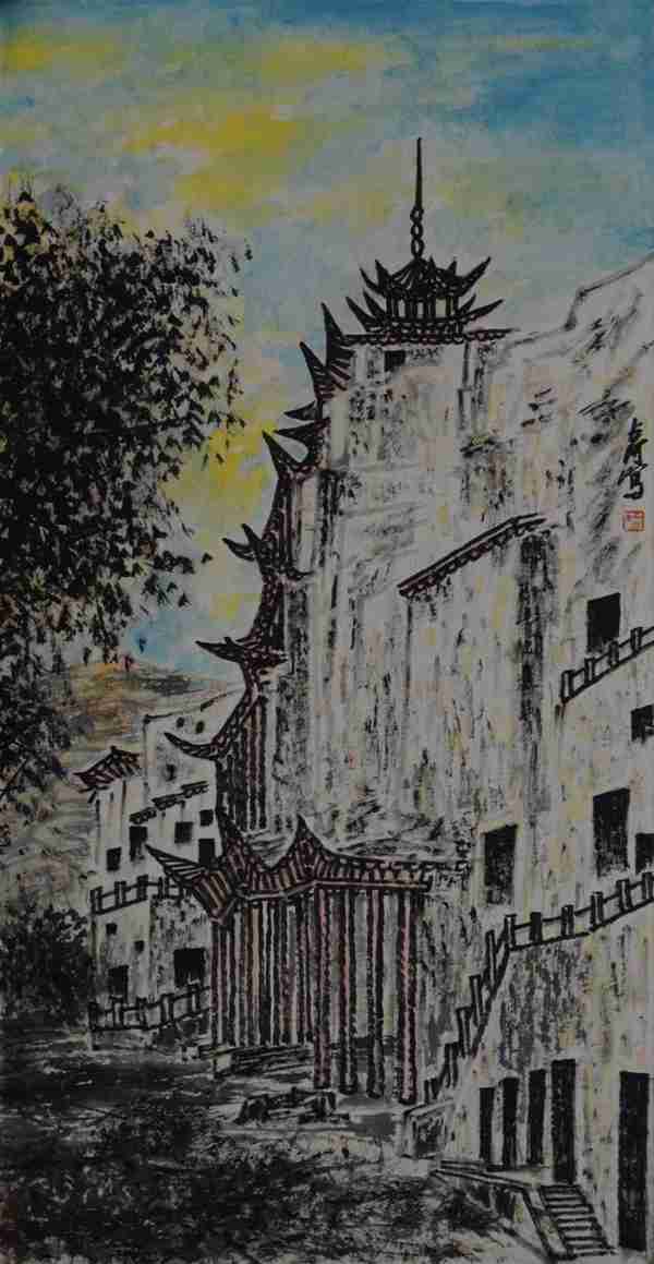 淄博美协副主席杨成河将在敦煌举办展览，提前看看这些作品如何？