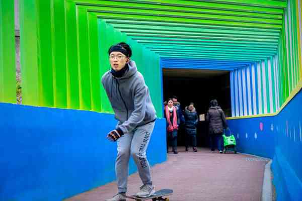 「设计」：上海南翔“金地格林世界”社区彩虹通道 | 最美回家路