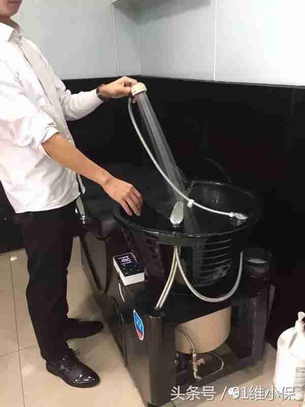 热水一体化节能洗头床