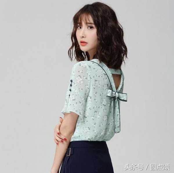碎花雪纺衫搭配什么 夏季新款女士雪纺衫搭配气质满分