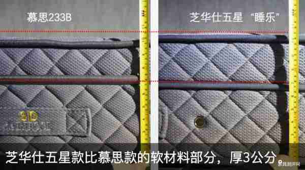 一万元买床垫,慕思床垫和芝华仕五星床垫选哪家?