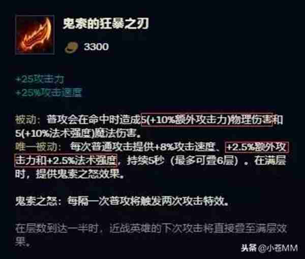 lol羊刀是什么装备(英雄联盟中哪些英雄适用这个装备)