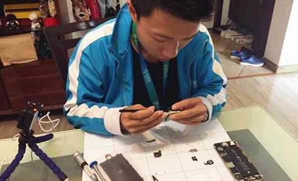 思路决定出路,大学生开手机体验店成功致富