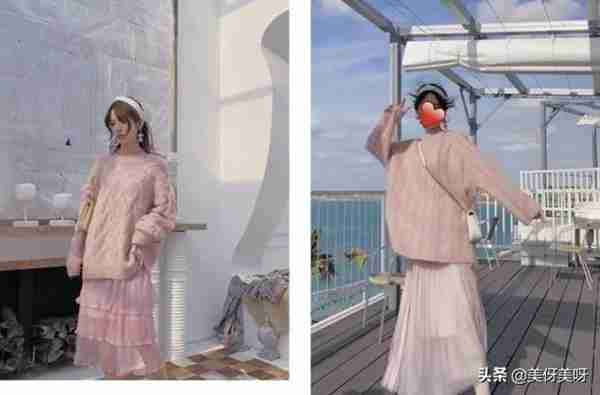 粉色衣服配什么颜色裤子和裙子,粉色怎么穿好看