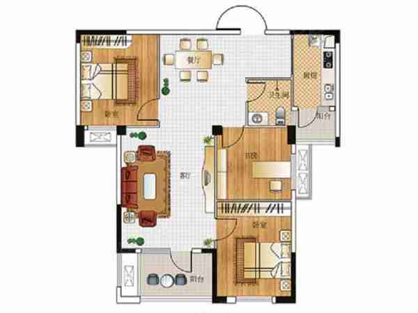 面积110平米的房子好不好?现代风格装修案例!