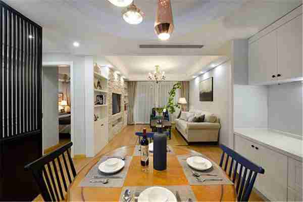 面积110平米的房子好不好?现代风格装修案例!