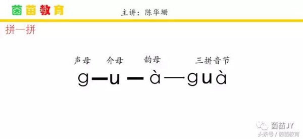 音节有哪些？一年级家长来看看！