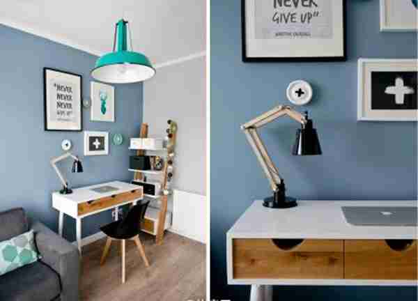 灰色+薄荷色，好看的家居空间，懂的人都说好！