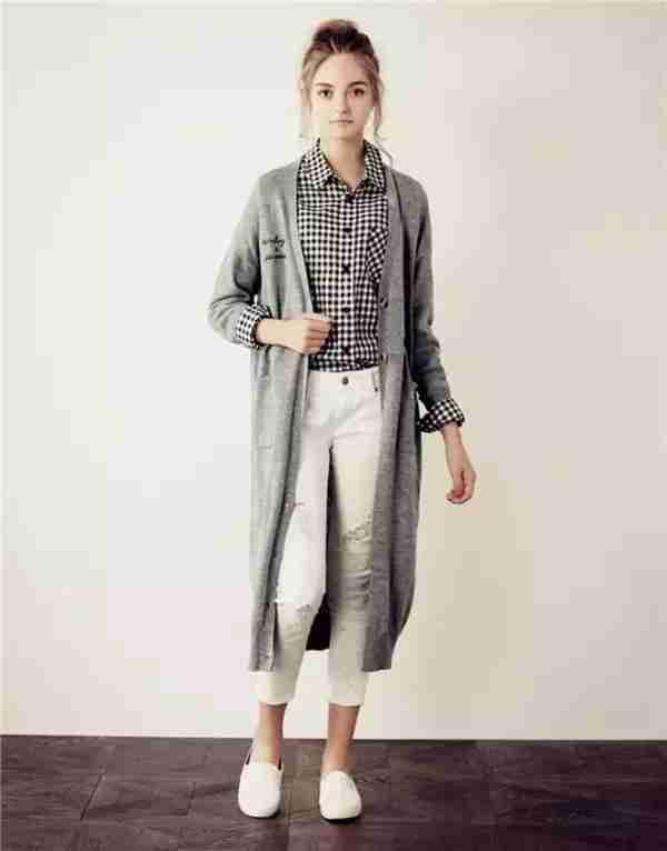 长款开衫怎么搭配衣服,5种穿衣技巧营造好身材