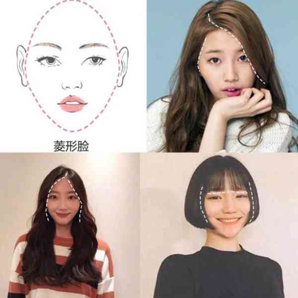 你知道自己的脸型适合什么刘海吗?小心机改善脸型缺陷
