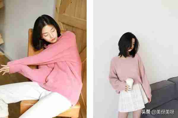 粉色衣服配什么颜色裤子和裙子,粉色怎么穿好看