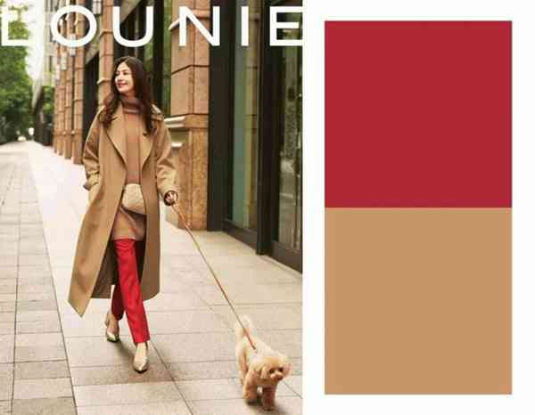 喜欢红色的，学会搭配这几种颜色，简单又经典，美得不得了！