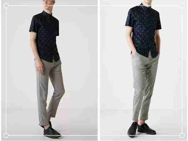 男士衬衫搭配什么裤子好看?