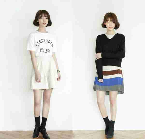 秋季穿搭,白色连衣裙搭配蓝色外套优雅淑女,专属软妹子的文艺范