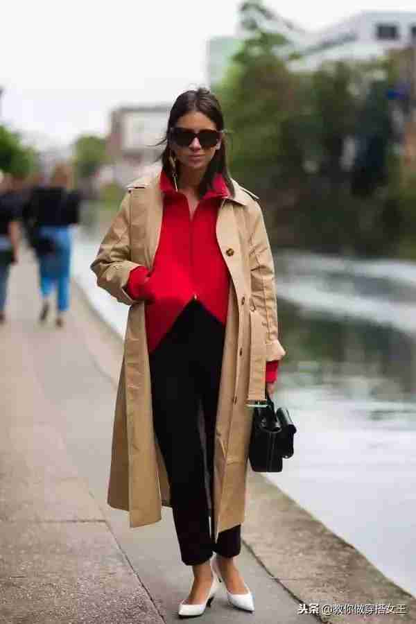 风衣搭配什么鞋子更出彩，更时髦？