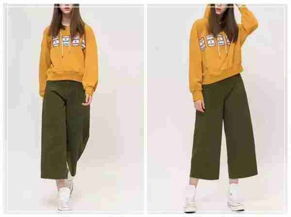 黄色上衣配什么颜色的下装好看?