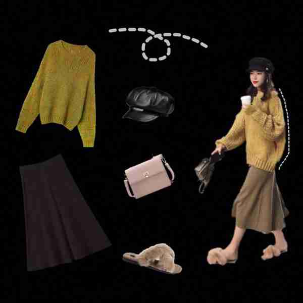 黄色毛衣配什么下装好看(女生黄色衣服搭配参考)