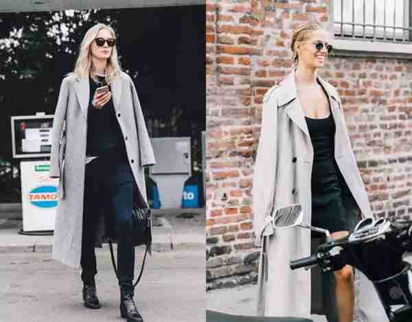 你有灰色大衣吗？学学这六种时尚搭配！