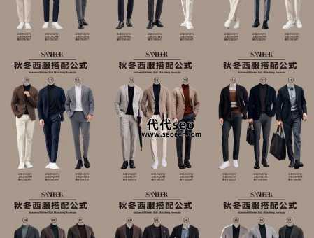 男装都有什么风格(男士西装风格介绍)