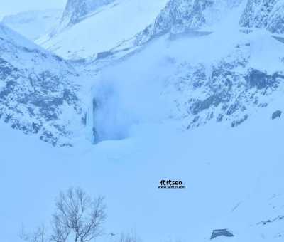 雪海冰山是什么意思( 你体验过这种极寒的天气吗)