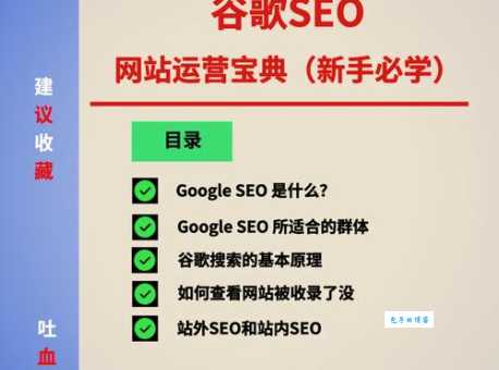 超实用的谷歌seo指南,学会了快速提高排名!