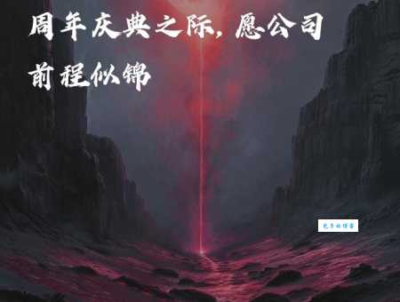 公司周年庆祝福语说什么好?高情商都这么说!