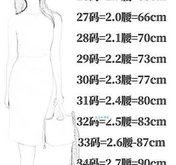 腰围两尺八是多少厘米？一个公式帮你搞定！