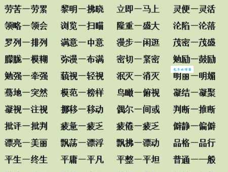 趔趄的近义词是什么?教你轻松掌握