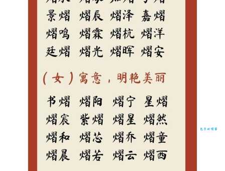 熠怎么读?带你了解熠字的拼音和常见组词