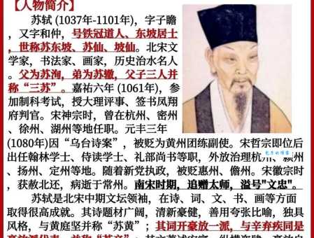 大名鼎鼎的苏轼，究竟是哪个朝代的人物？