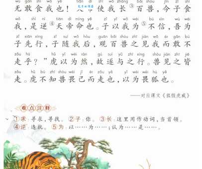 狐假虎威告诉我们什么道理？实力与虚张声势的对比！