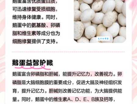 鹅蛋的营养价值是什么？鹅蛋的营养成分分析及功效
