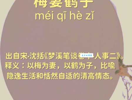 梅妻鹤子是谁的雅号？了解北宋诗人林逋的生平故事