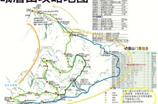 峨眉山位置在哪里？四川盆地西南边缘，等你来探索！