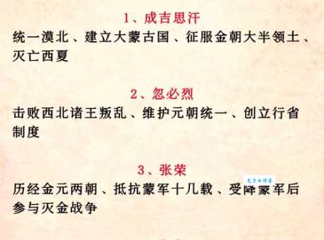 “开国元勋”中“元”的含义是什么？历史典故详解