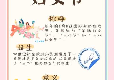 今年女生节是几月几号？女生节和妇女节的区别是什么