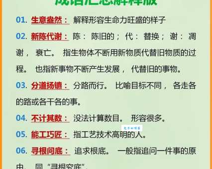 成语见微知著是什么意思？教你如何理解和运用