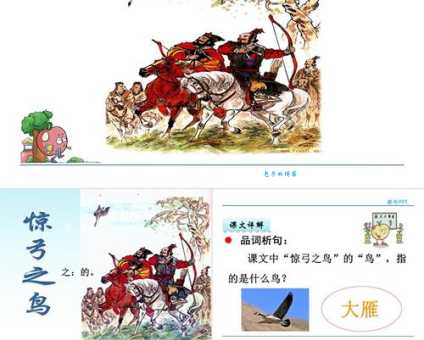 你了解惊弓之鸟吗?它指的是什么鸟?